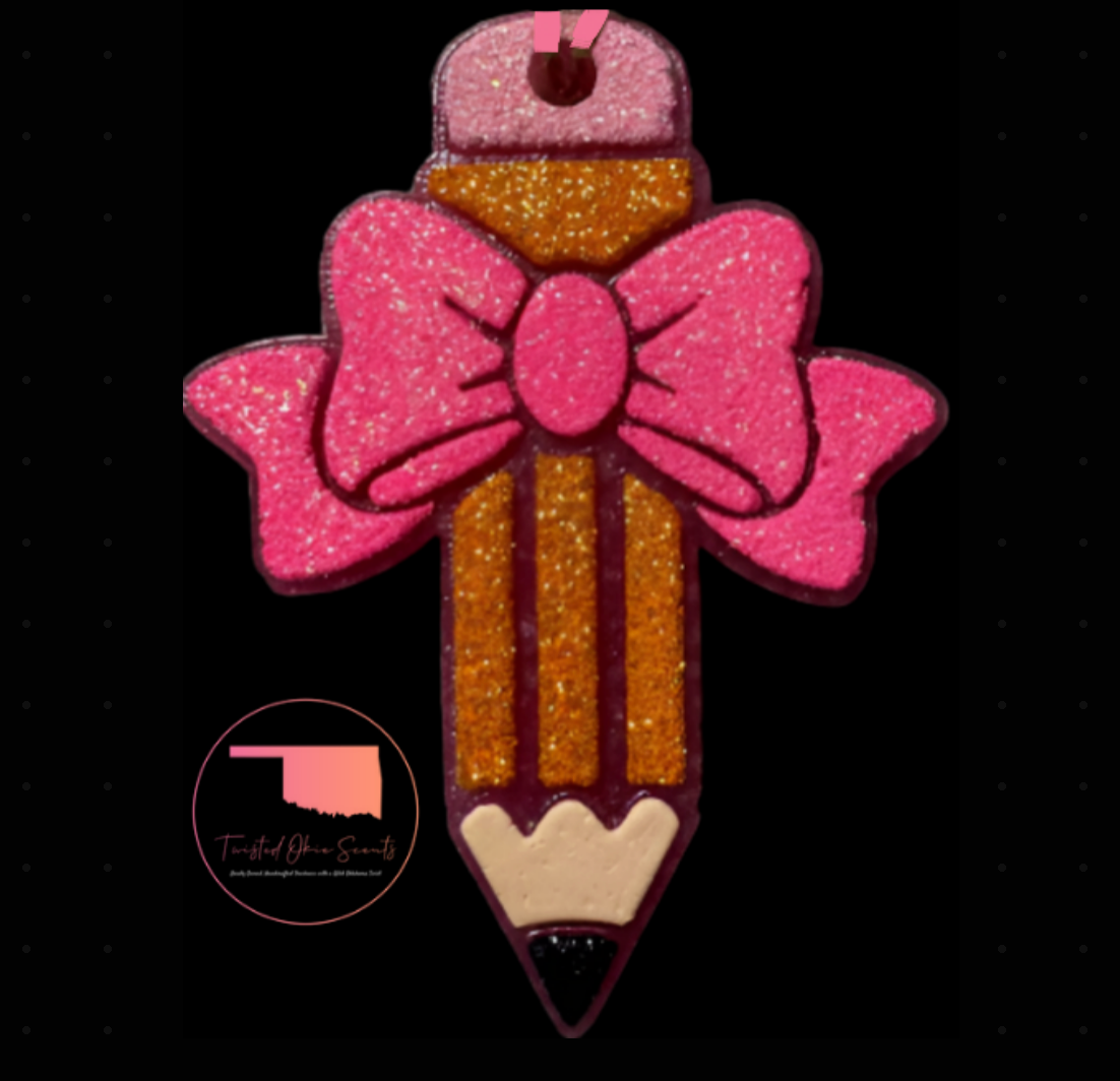Pencil with a Bow Freshie