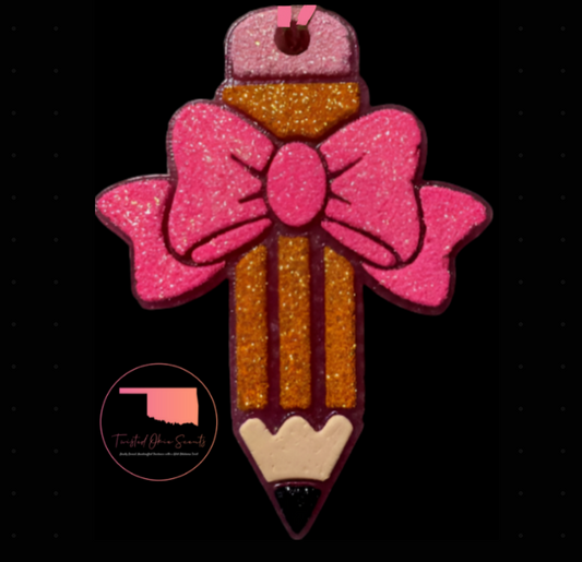 Pencil with a Bow Freshie