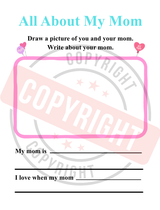 Mother's Day Activity Packet for Elementary-Aged Children [Printable PDF] [14 Interactive Pages