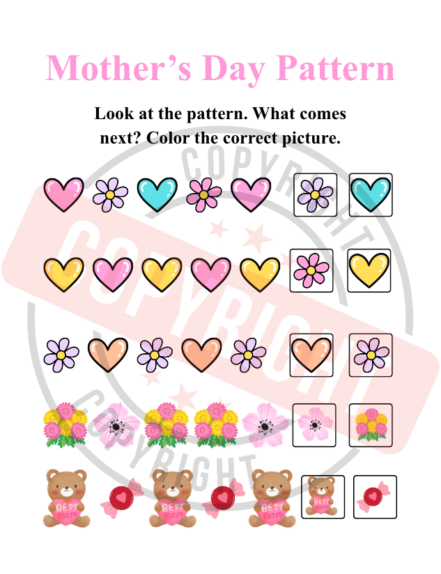 Mother's Day Activity Packet for Elementary-Aged Children [Printable PDF] [14 Interactive Pages