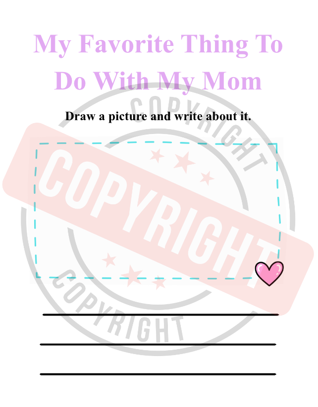 Mother's Day Activity Packet for Elementary-Aged Children [Printable PDF] [14 Interactive Pages
