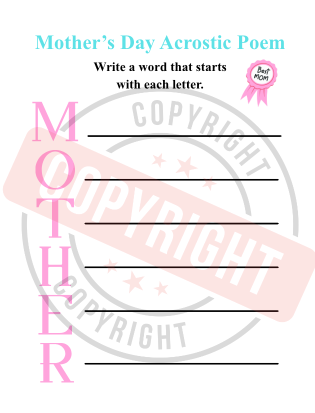 Mother's Day Activity Packet for Elementary-Aged Children [Printable PDF] [14 Interactive Pages
