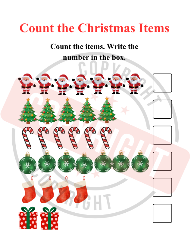 Christmas Activity Packet for Elementary-Aged Children [Printable PDF] [15 Interactive Pages]