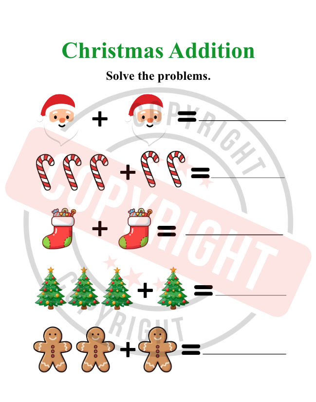 Christmas Activity Packet for Elementary-Aged Children [Printable PDF] [15 Interactive Pages]