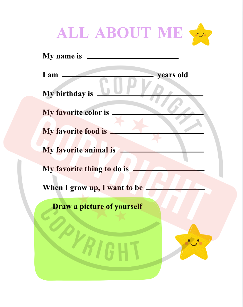 2nd Grade First Day of School Activity Packet [Printable PDF] [13 Interactive Pages]