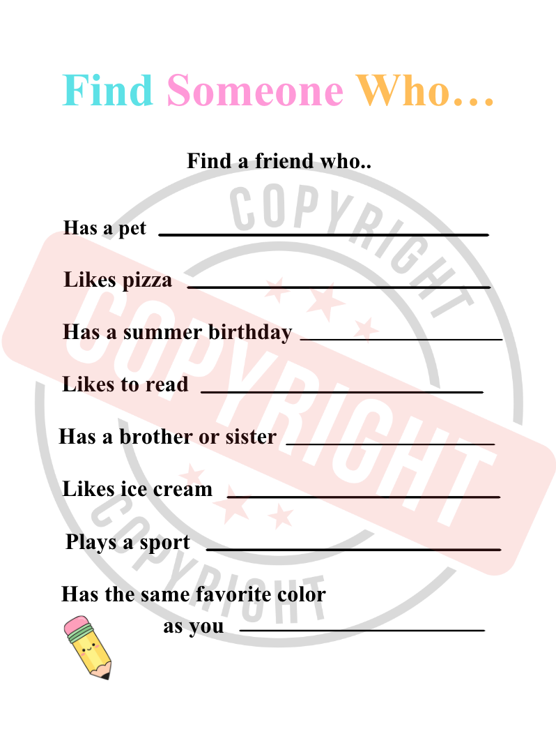 2nd Grade First Day of School Activity Packet [Printable PDF] [13 Interactive Pages]