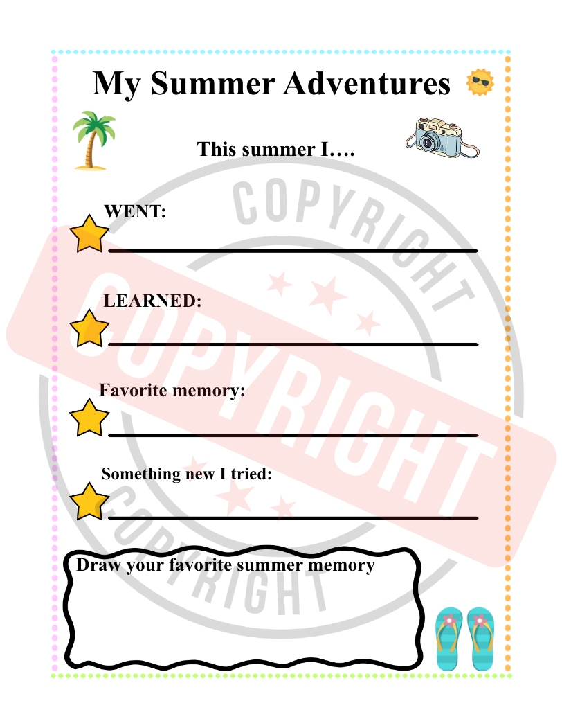 3rd Grade First Day of School Activity Packet [Printable PDF] [15 Interactive Pages]