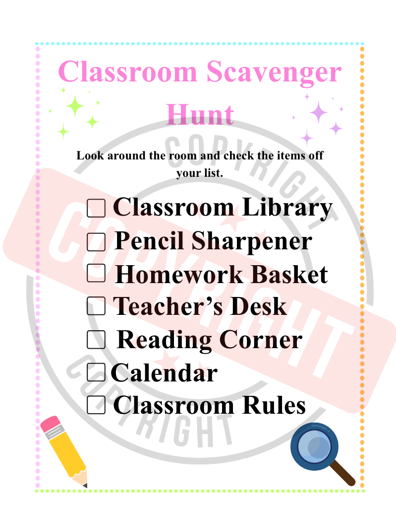 3rd Grade First Day of School Activity Packet [Printable PDF] [15 Interactive Pages]