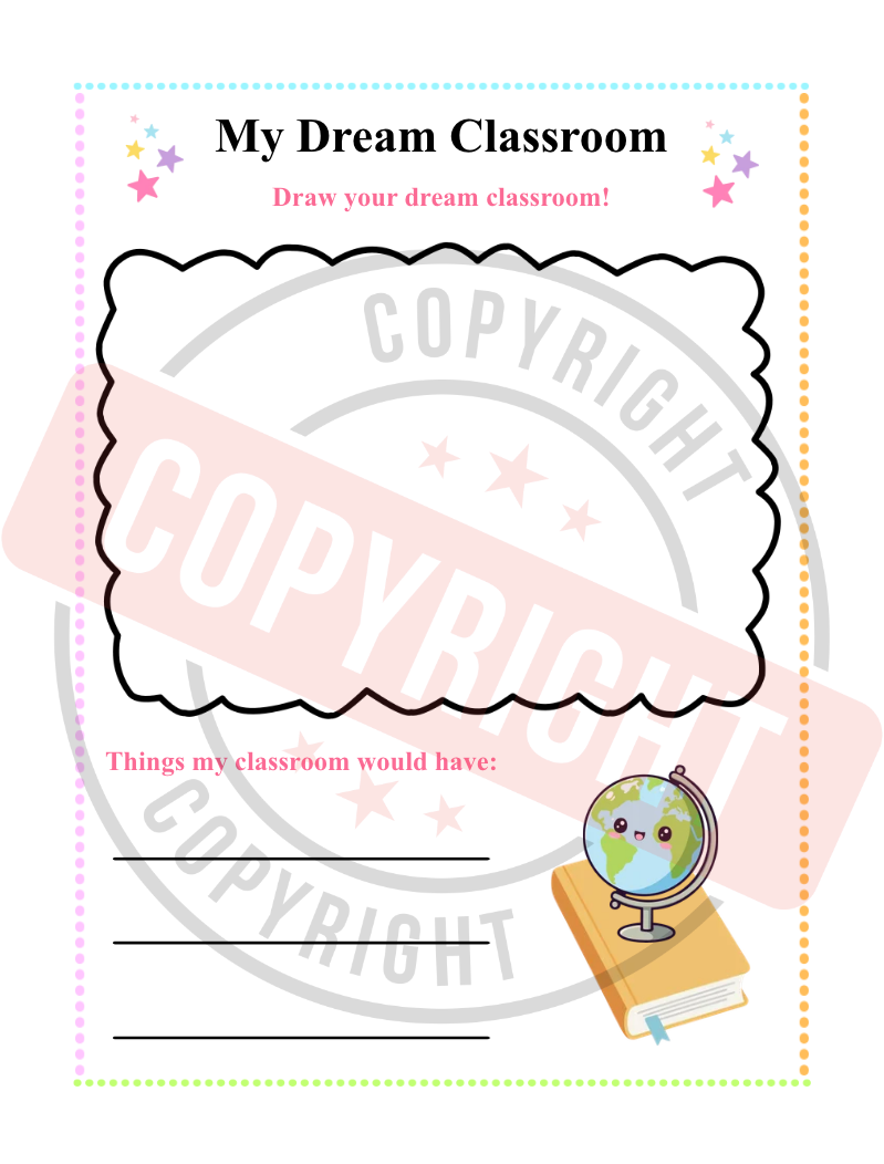 3rd Grade First Day of School Activity Packet [Printable PDF] [15 Interactive Pages]