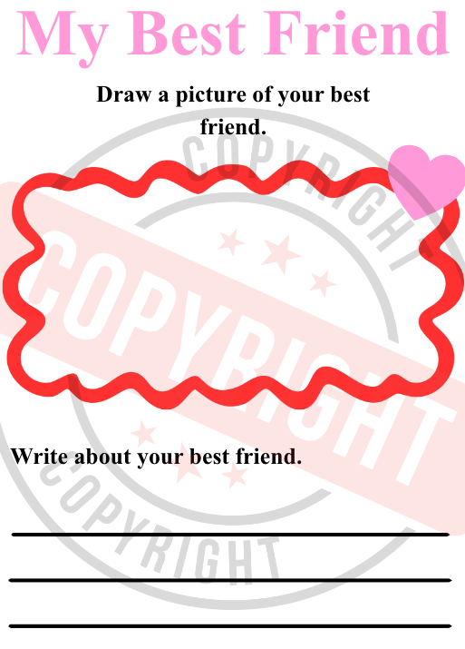 Valentine's Day Activity Packet for Elementary-Aged Children [Printable PDF] [12 Interactive Pages] (Copy)